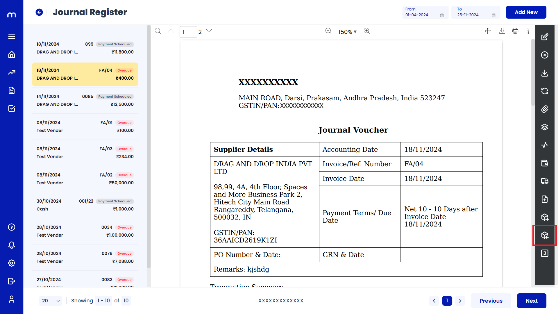 Edit Digital Signature