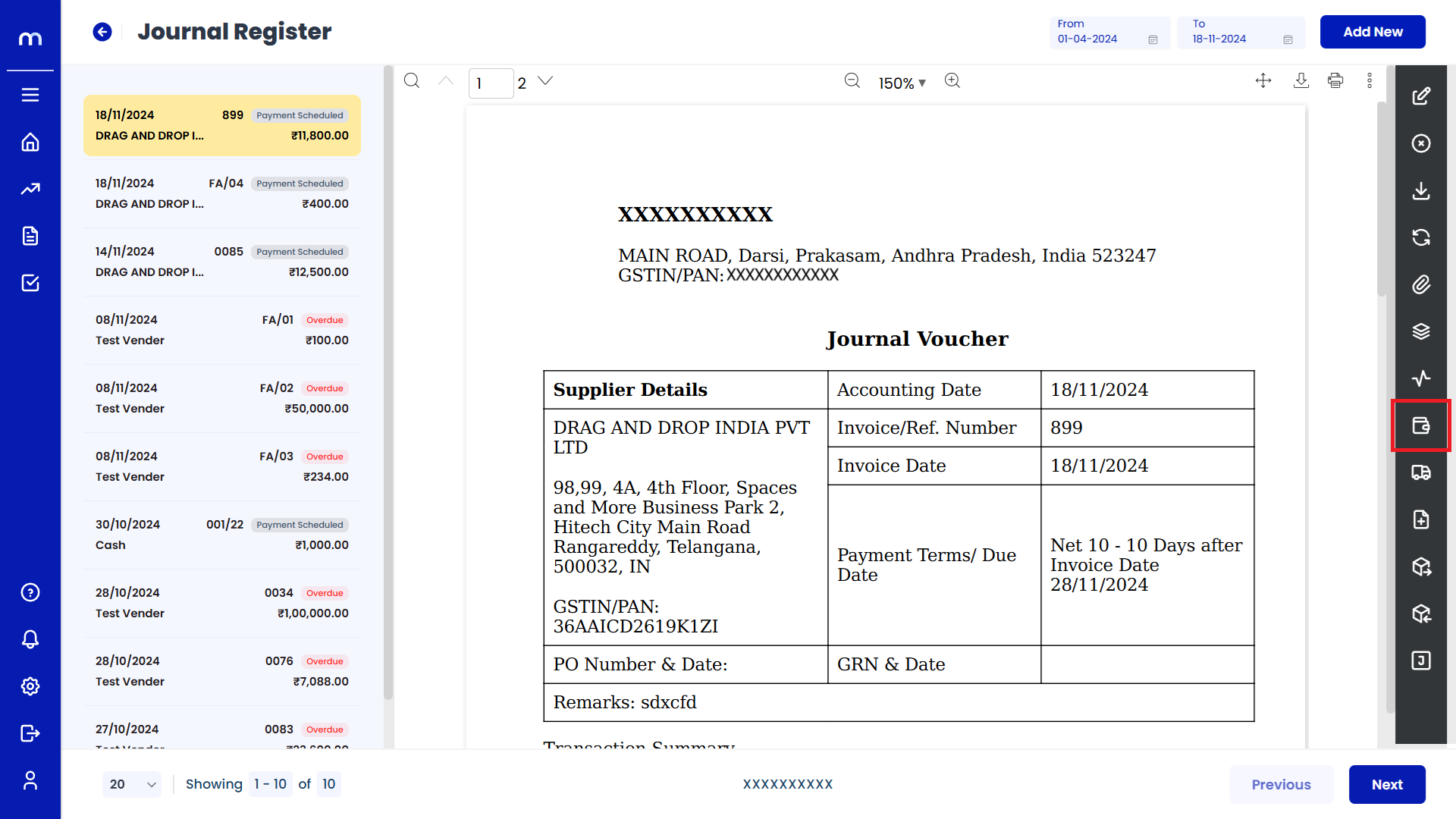 Edit Digital Signature