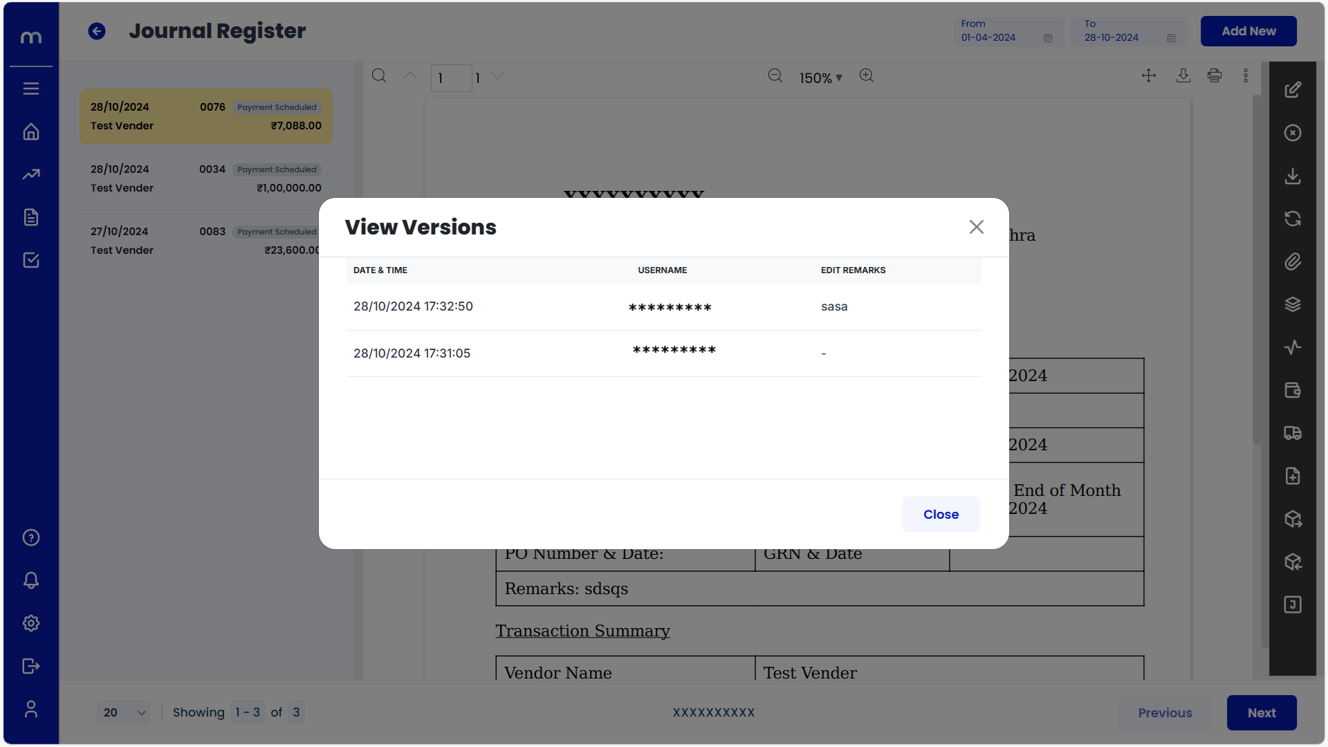 Edit Digital Signature